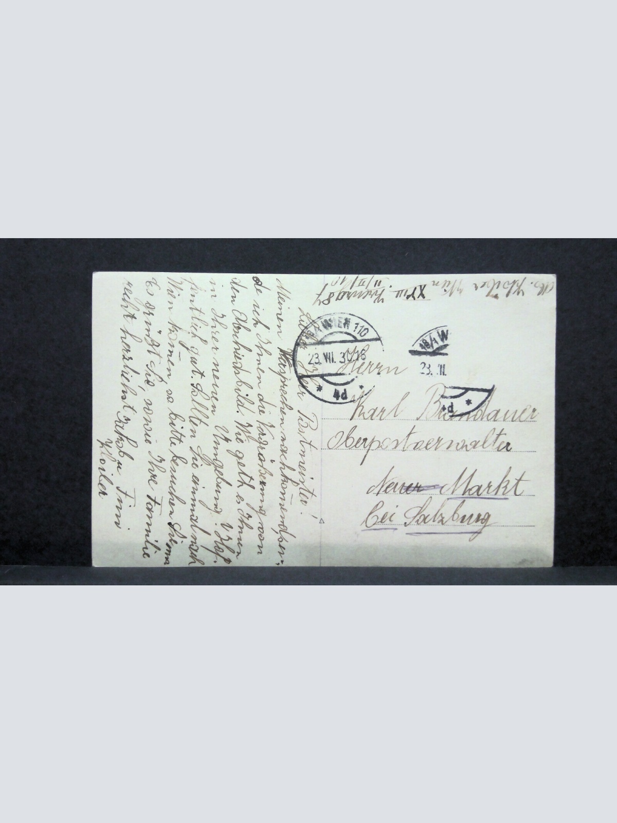 Salmansdorf bei Wien JW 800124 C