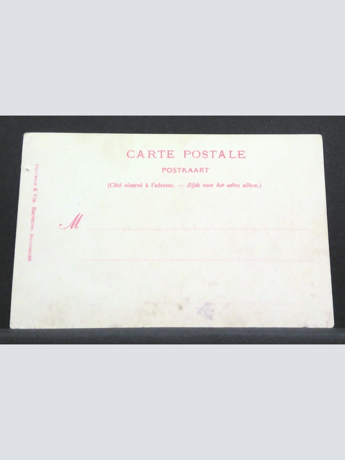 Bruges Le Befroi Ostende Geographische Karte JW 0099 C