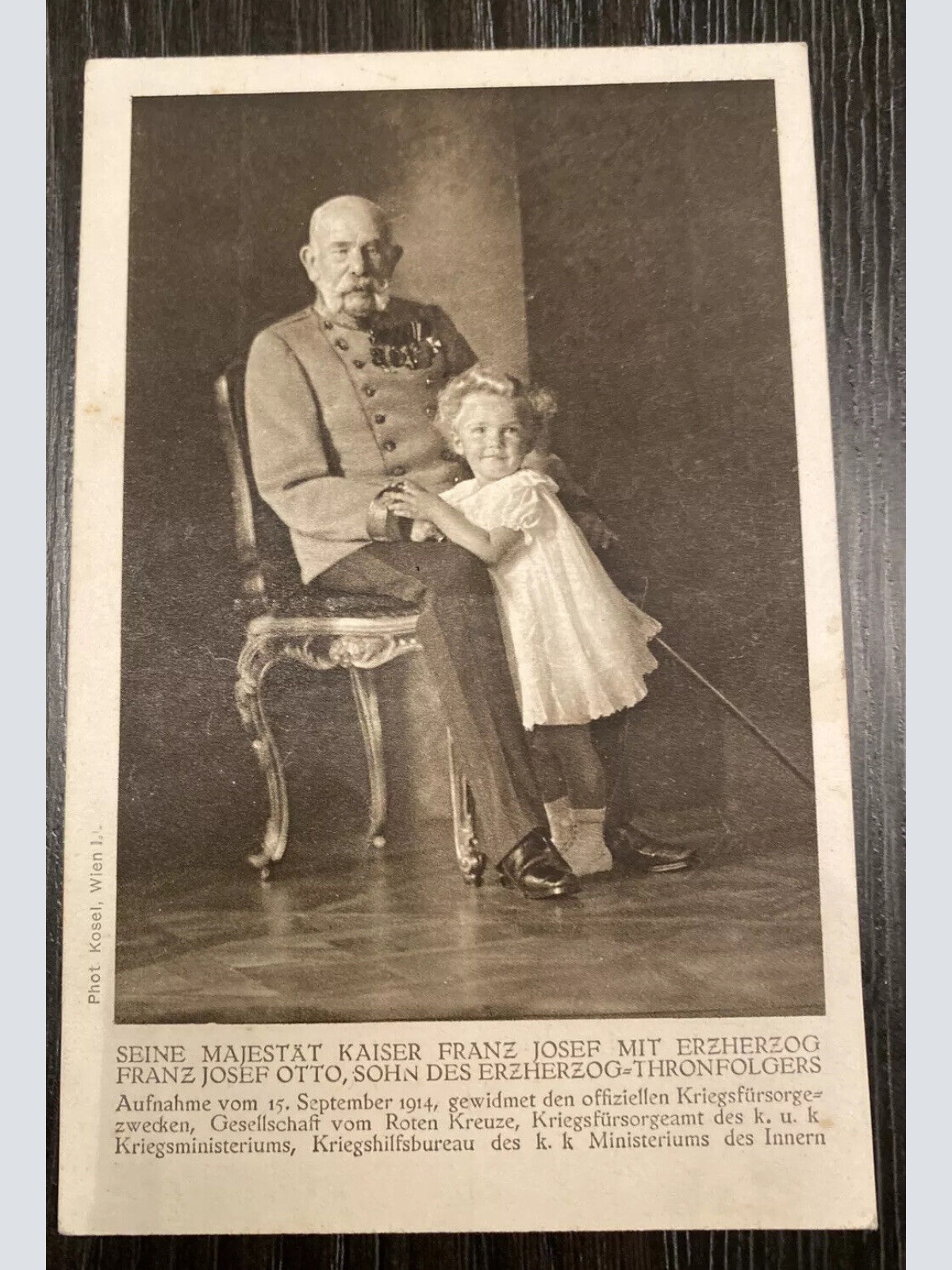 Kaiser Franz Josef Erzherzog Otto Kind 80154 SH1