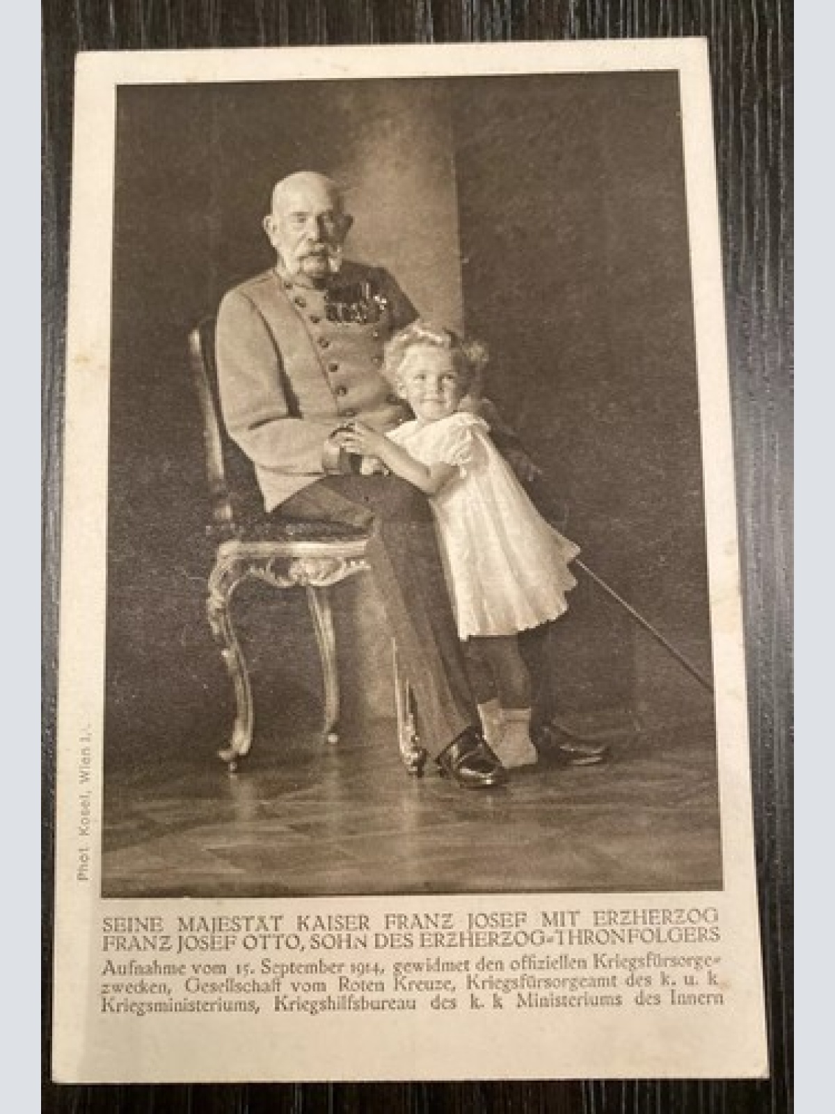 Kaiser Franz Josef Erzherzog Otto Kind 80154 SH1