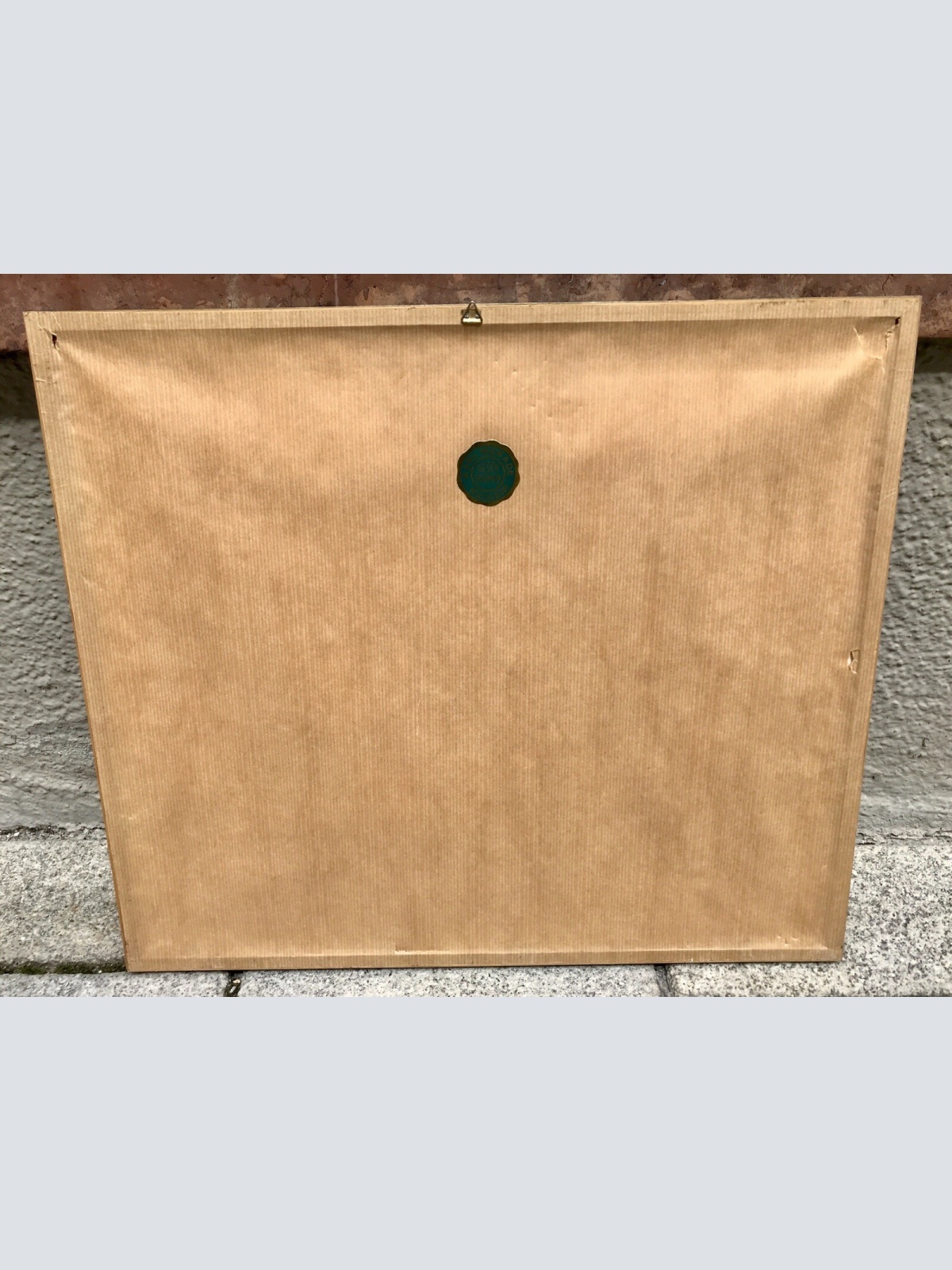 Blumen Bild, Malerei, Inkl Rahmen 52x45cm (300035)