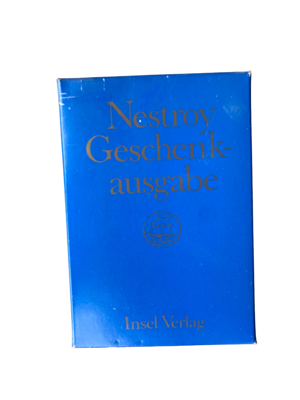 4423 Johann Nestroy JOHANN NESTROY KOMÖDIEN. AUSGABE IN 6 BÄNDEN HC 6 Bde