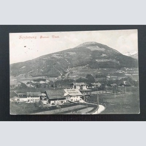 Schönberg Stubai Tirol Gasthof Gasthaus Domanig Tirol  Gr 5540 D