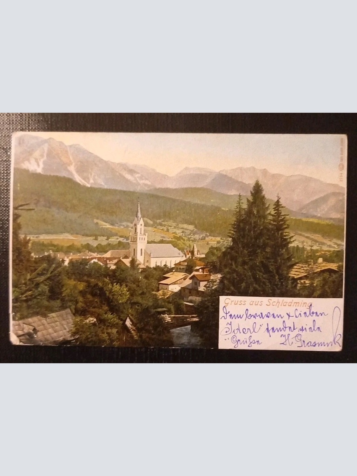 Schladming Kirche Liezen Steiermark Ort Gr 5539 D