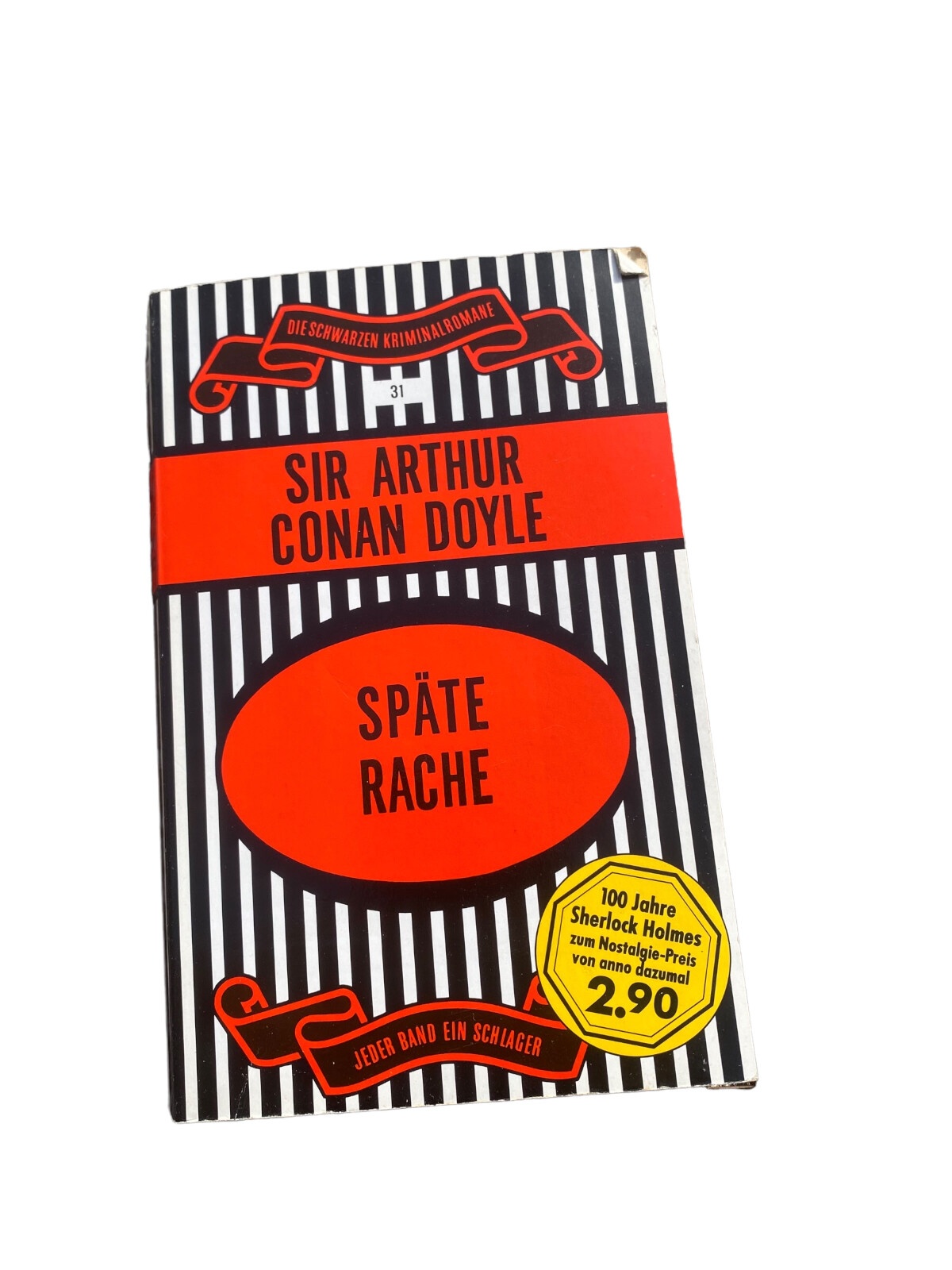 Arthur Conan Doyle SPÄTE RACHE Kriminalroman 1987 +Abb