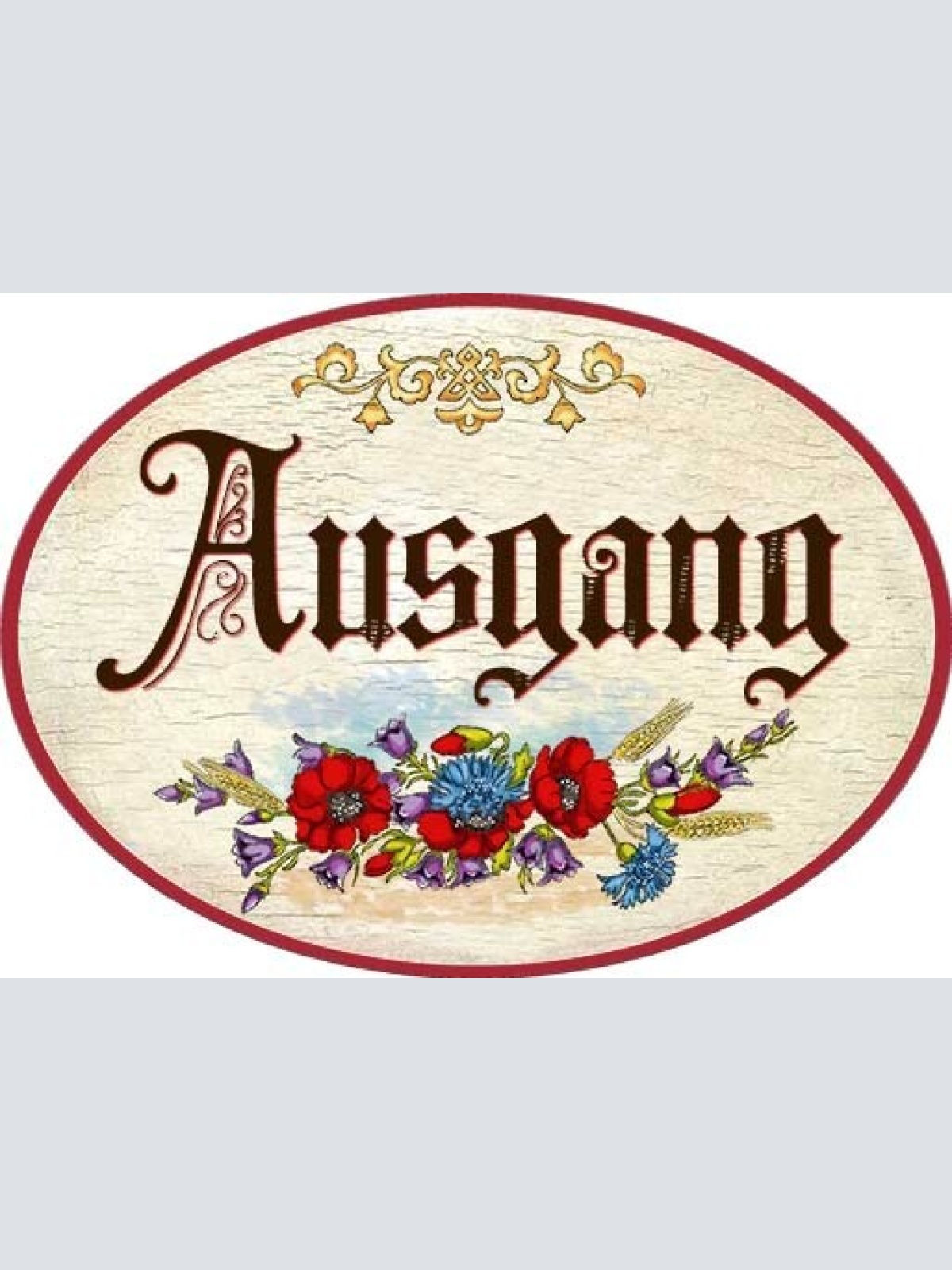 Holz Türschilder Birkensperrholz 13 X 18 cm diverse Schilder