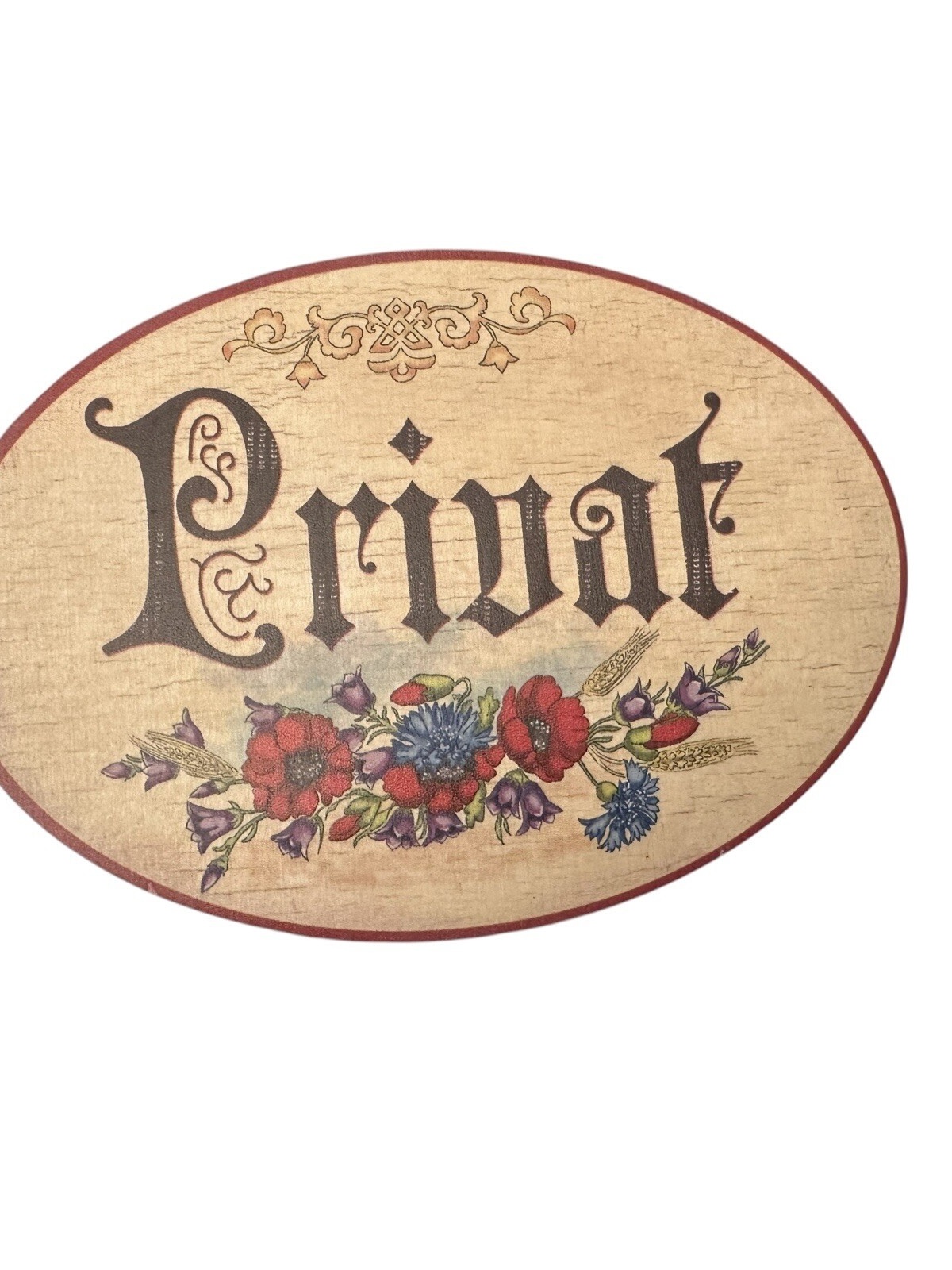 Holz Türschilder Birkensperrholz 13 X 18 cm diverse Schilder