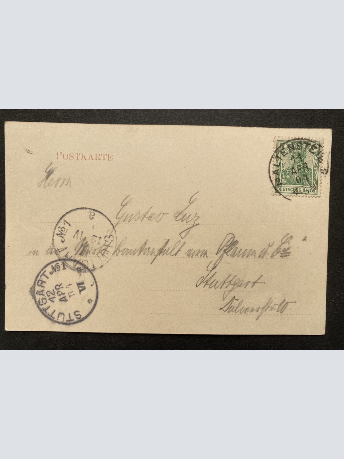 RAR - Kohlsägmühle Post Altensteig Säge Mühle 80237