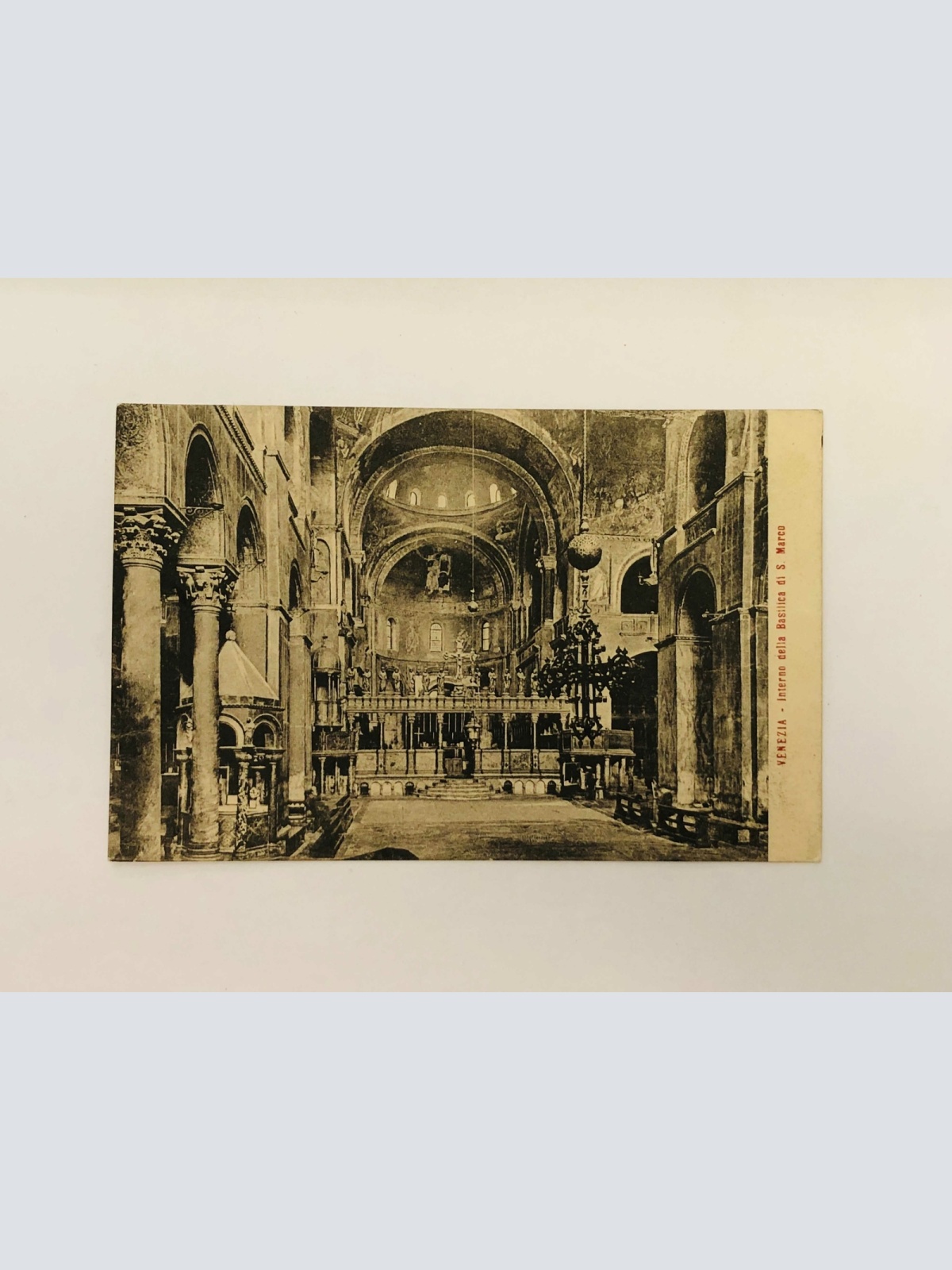 VENEZIA Interno della Basiillica di S Marco 42092