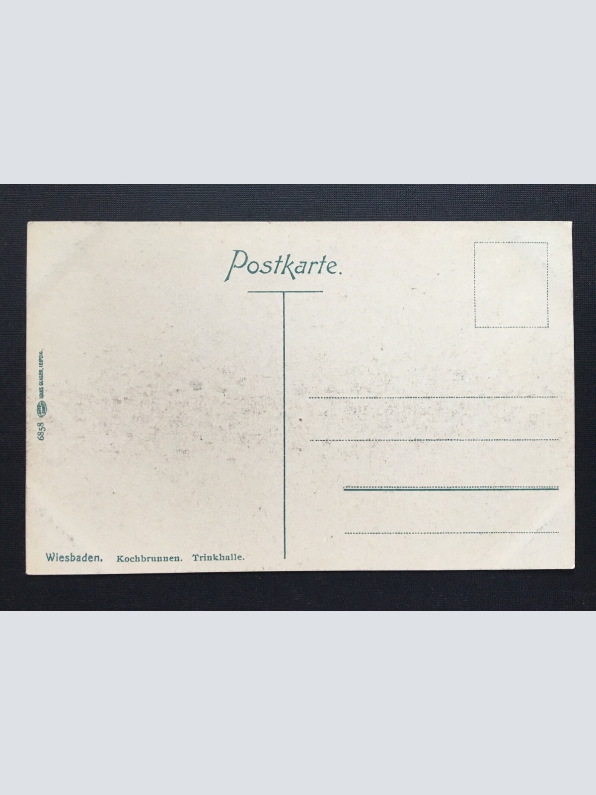 Wiesbaden Kochbrunnen Trinkhalle Bierkrug Hüte Hessen Deutschland 400851 TH A