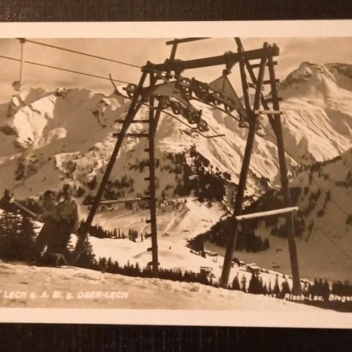 Skilift Lech Am Arlberg  Oberlech Tirol Gr1 8328 J