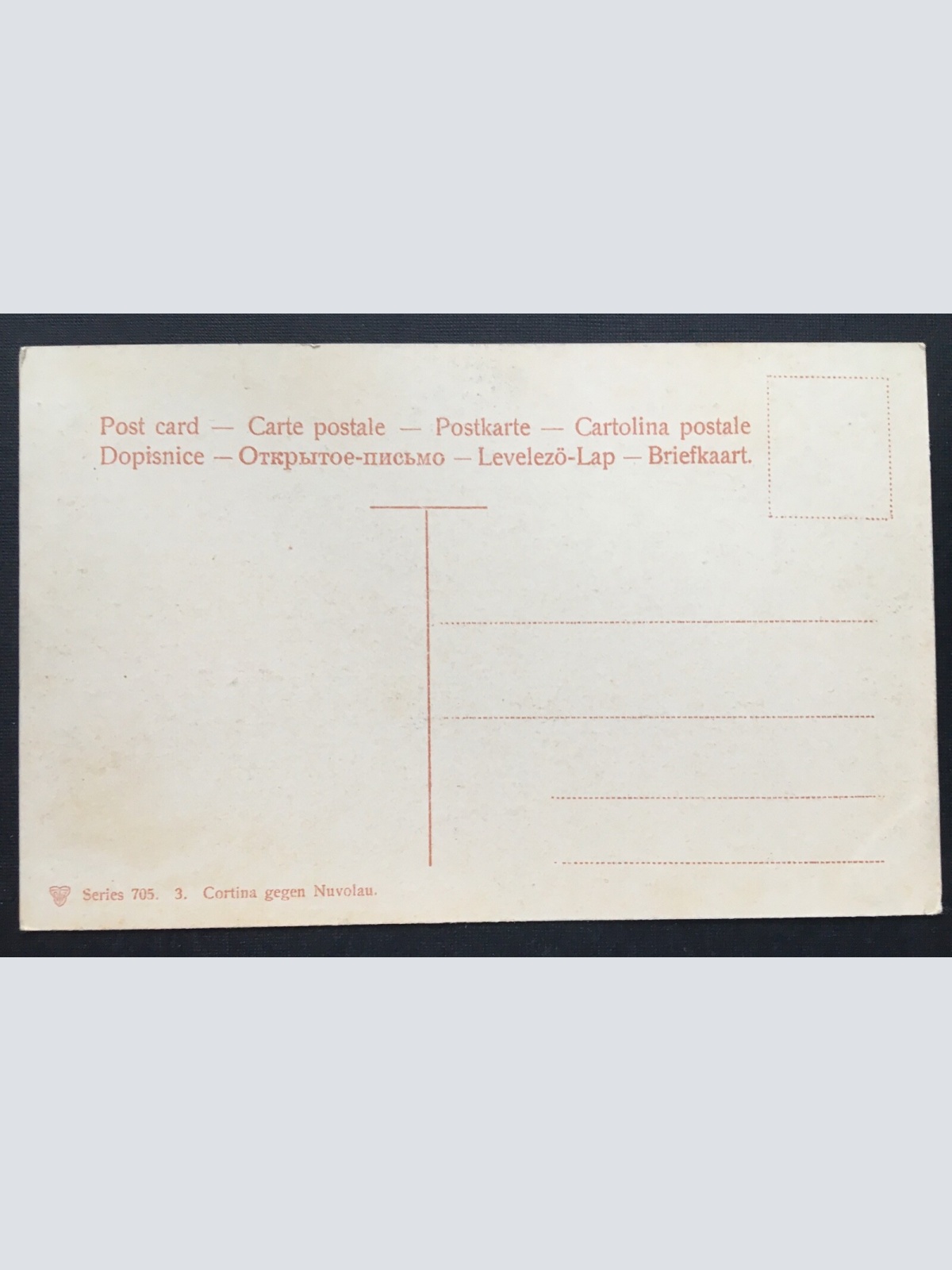 Cortina d’Ampezzo gegen Nuvolau Blick auf Ort Alpen Italien 400895 TH A