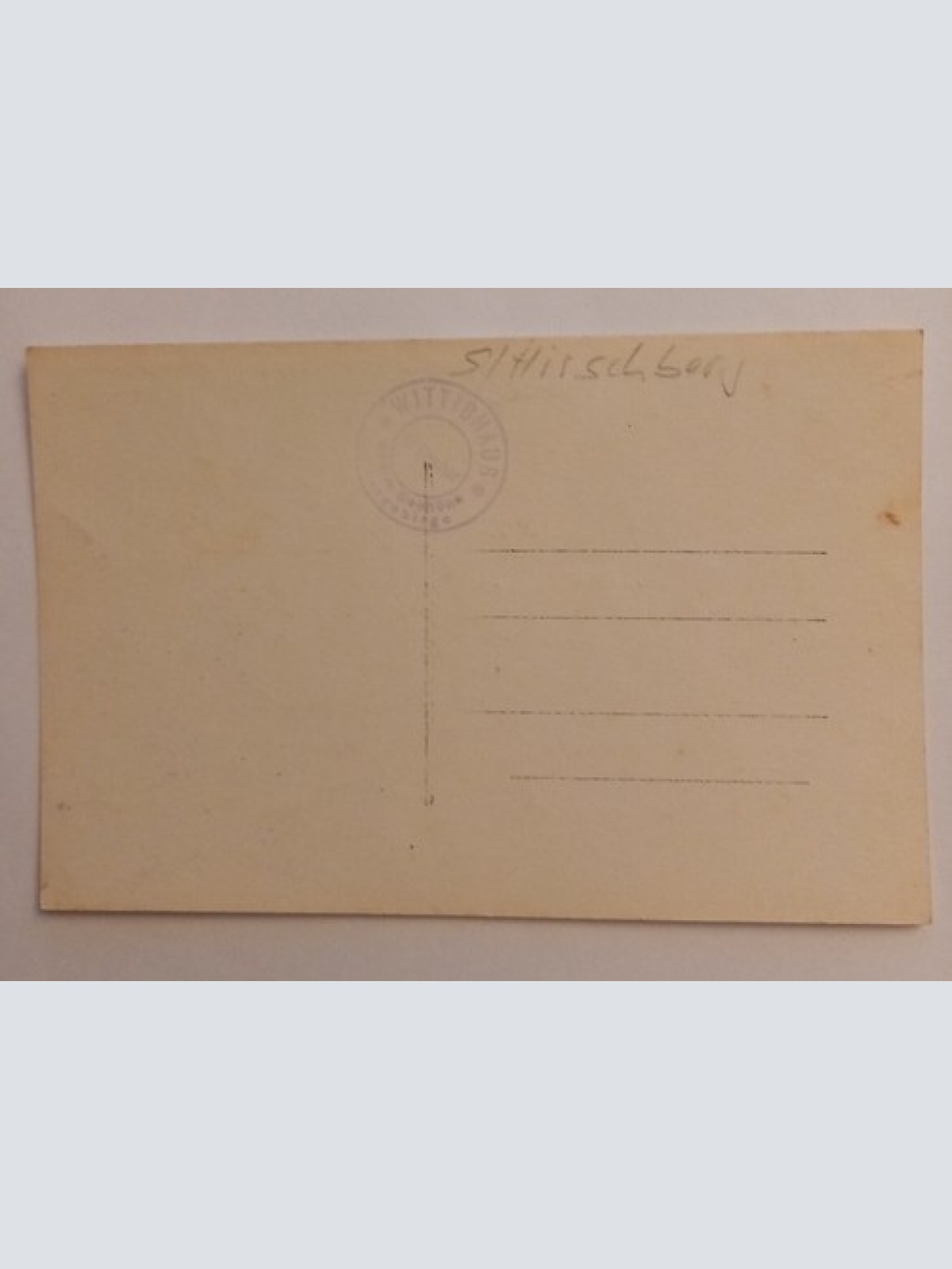 Wittighaus Isergebirge Weißbach Tschechien  500049A gr D