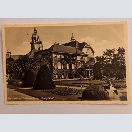 Ostseebad Swinemünde Kurgarten 500077A gr D