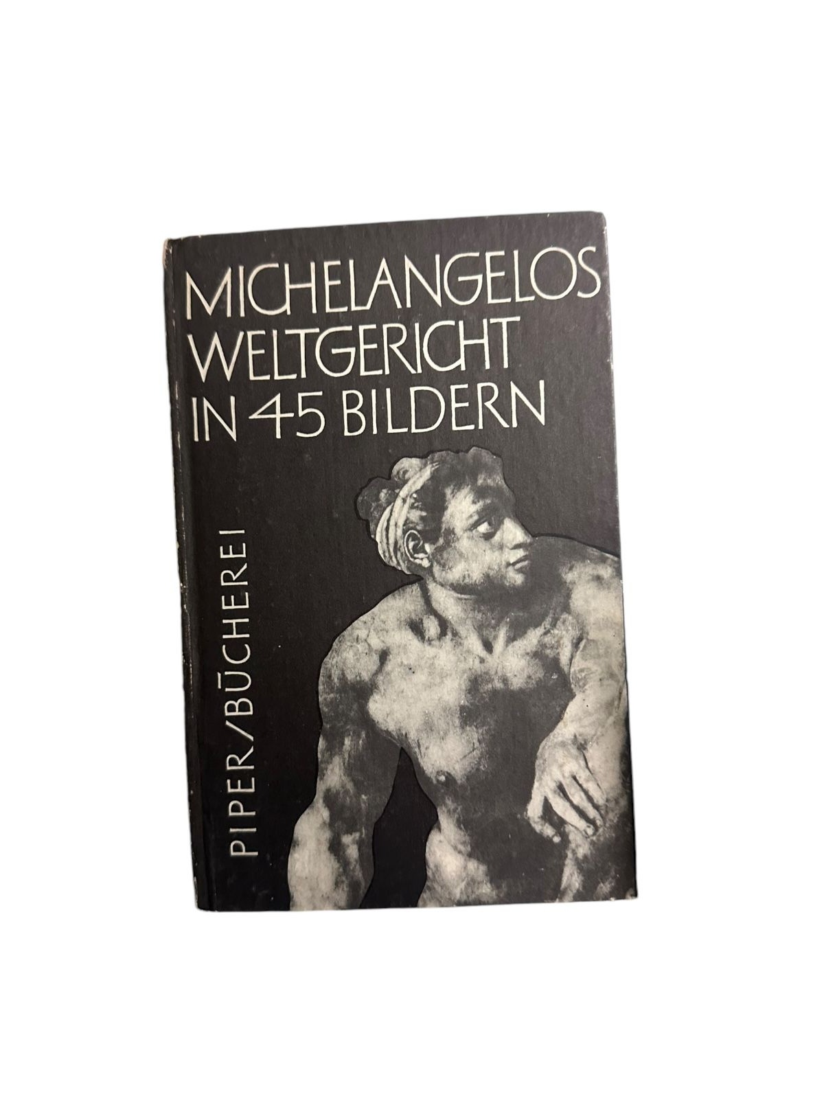 2332 Adolf Schinnerer MICHELANGELOS WELTGERICHT IN 45 BILDERN HC +Abb