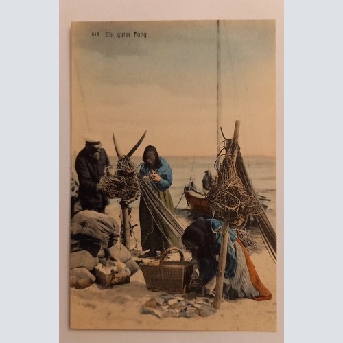 Fischer 2 Frauen und 1 Mann Ein guter Fang 600595A gr D