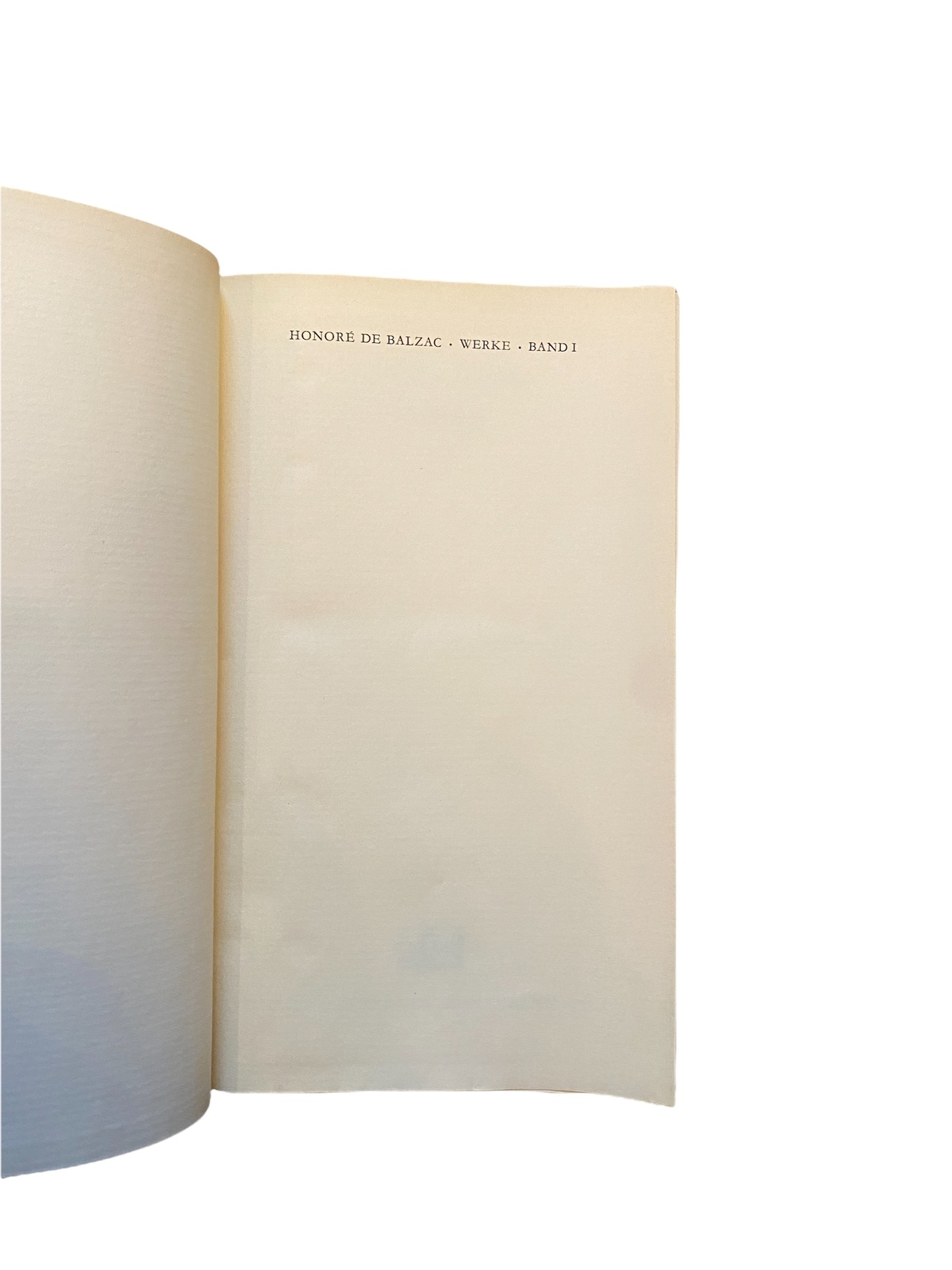 2082 Honoré Balzac, de WERKE - BAND I HC Buchgemeinschaft Donauland