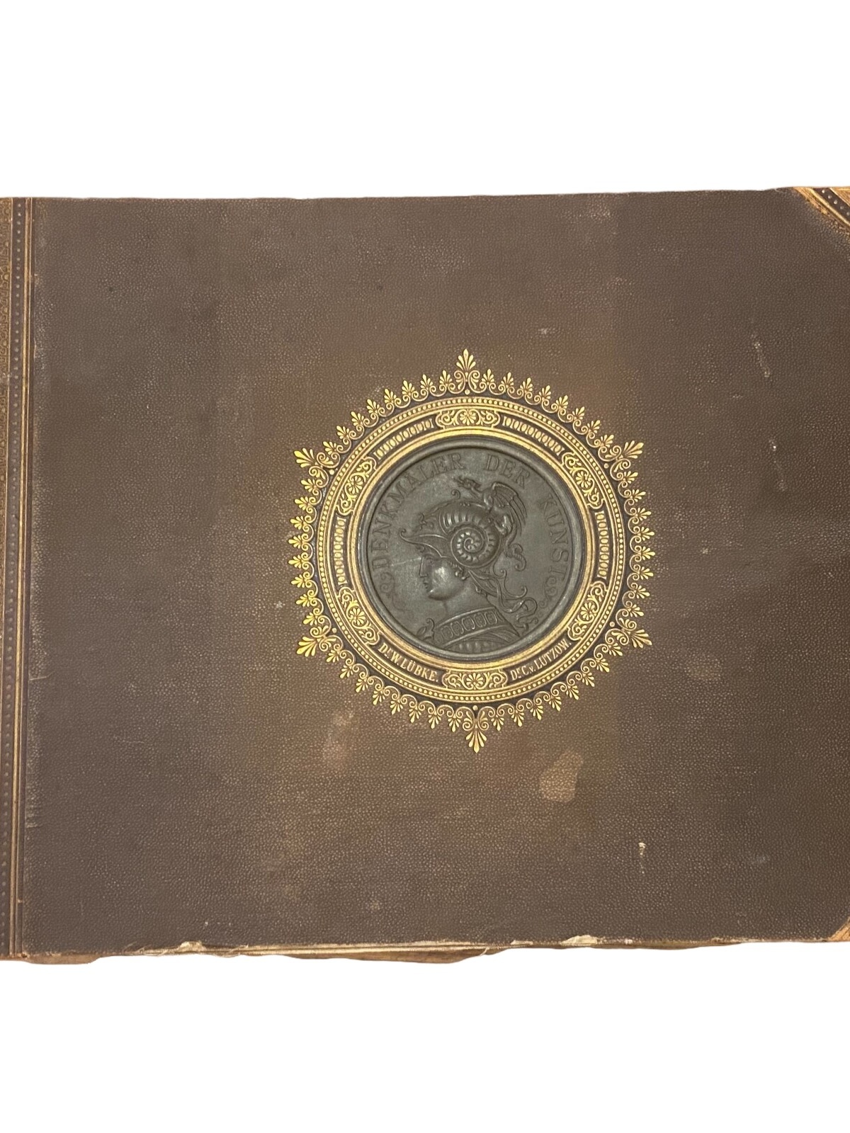 3235 Lübke DENKMÄLER DER KUNST: ZUR ÜBERSICHT IHRES ENTWICKELUNGSGANGES HC +A