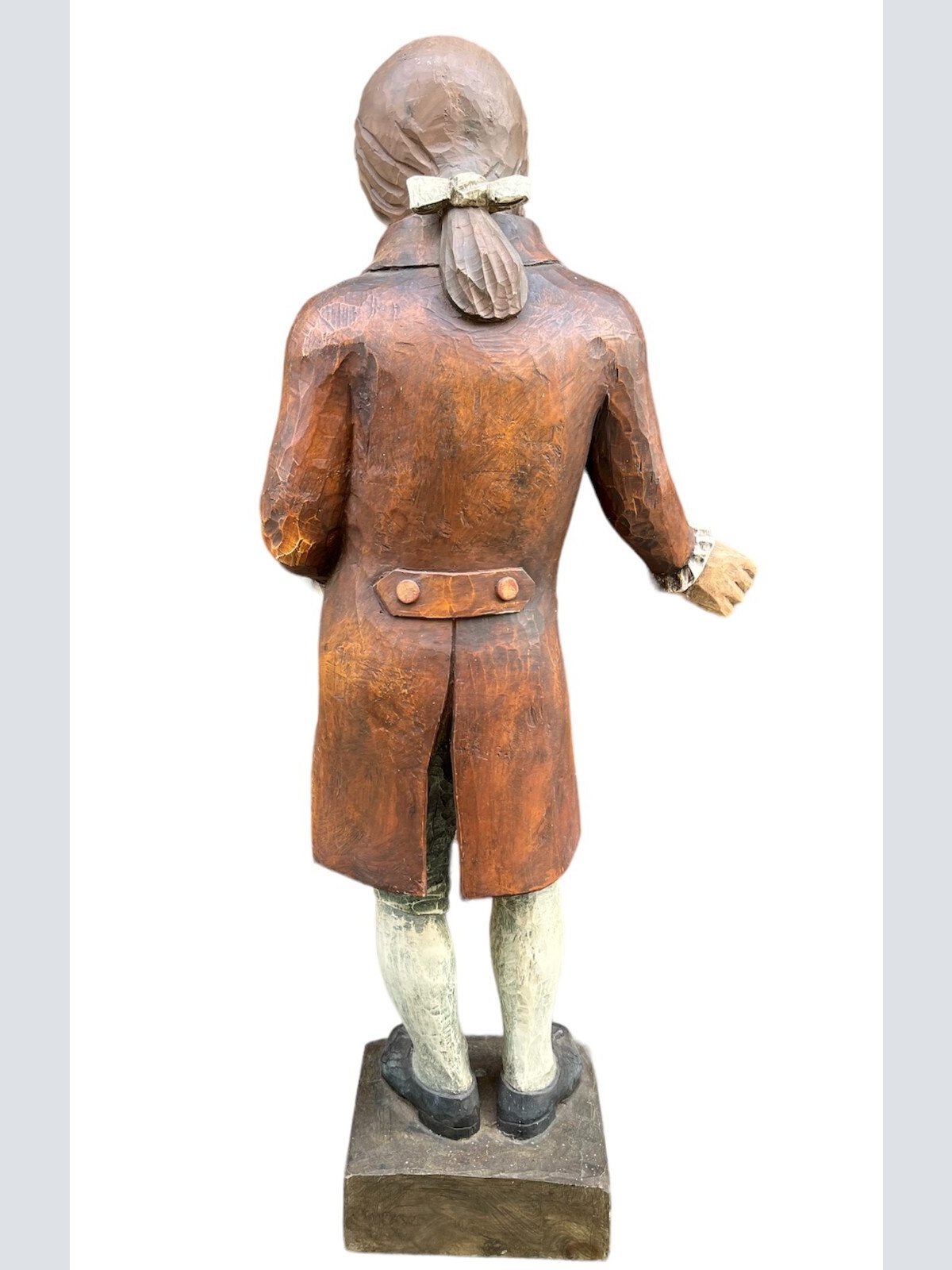 Figur Wolfgang Amadeus Mozart Signatur Winkler  H/B/T 100x38x20cm  A03