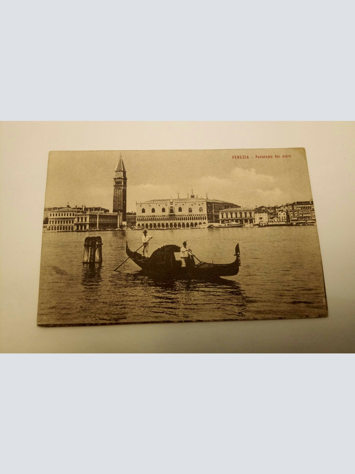 Venezia Venedig Panorama dal mara Gondel Kanal 50324 Shit