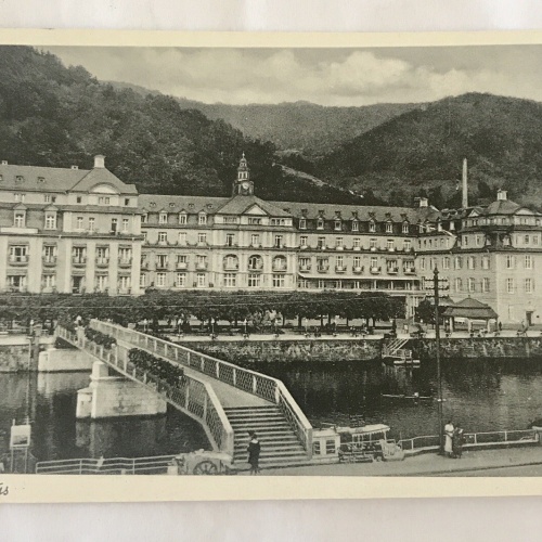 AK, Bad Ems, Kurhaus, Rheinland Pfalz (110219 BW)