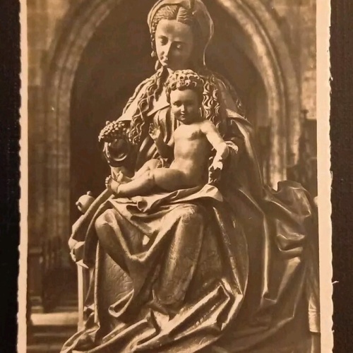 Salzburg Pacher Madonna In Der Franziskanerkirche 600656A gr K