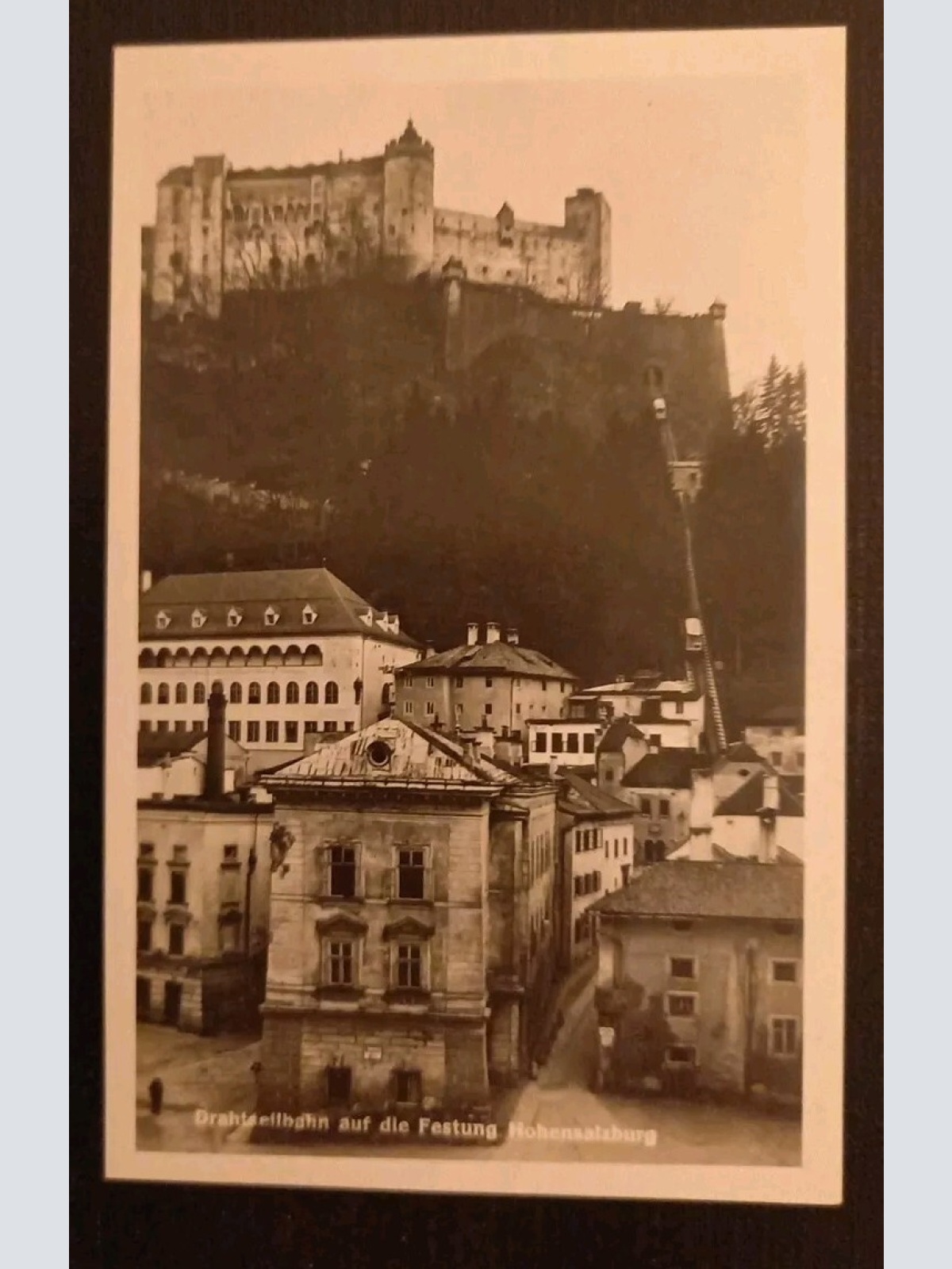 Salzburg Drahtseilbahn Festung 600209A gr K