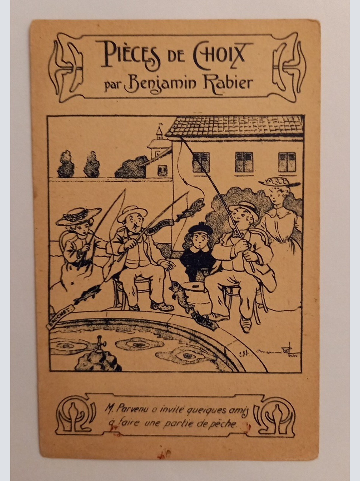 Pieces de Choix Fischer mit kleinen Jungen 600598A gr D