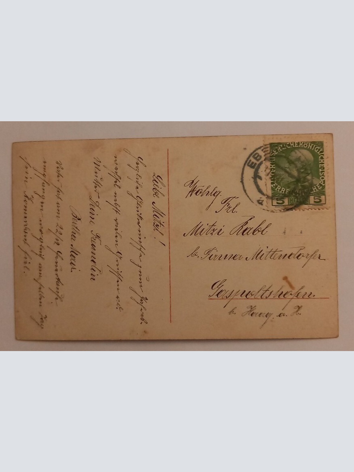 Künstlerkarte Prosit Neujahr Frau mit Glas 600606A gr D