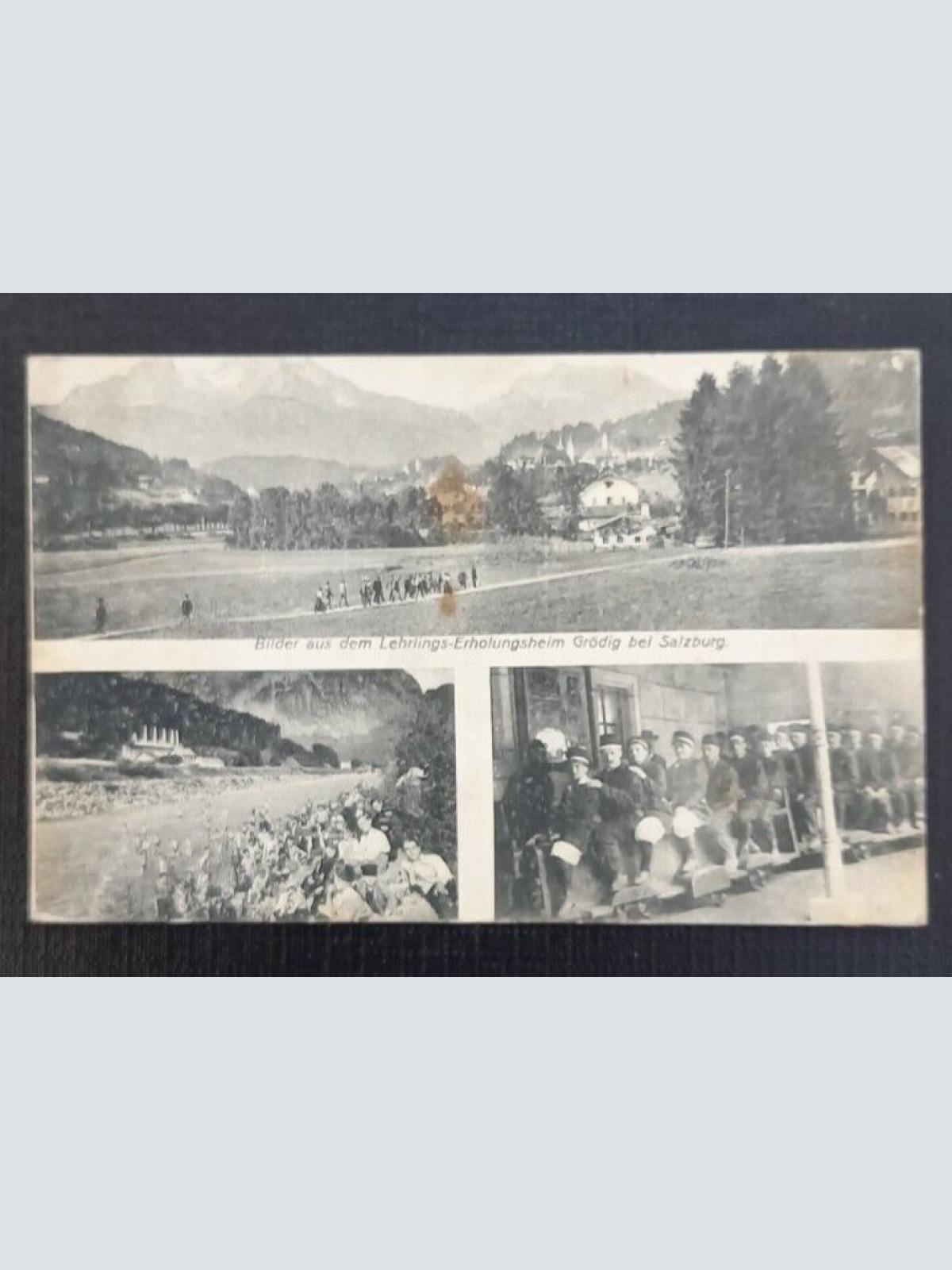 Salzburg Lehrlings Erholungsheim Grödig 600753A grA