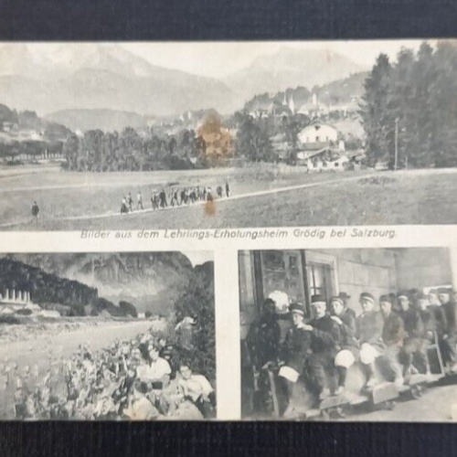 Salzburg Lehrlings Erholungsheim Grödig 600753A grA