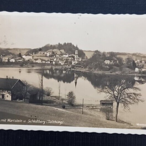 Salzburg Mattsee mit Wartstein und Schlossberg 600242A gr