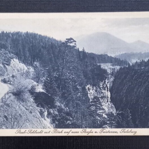 Salzburg Strub Schlucht Faistenau 600732A gr