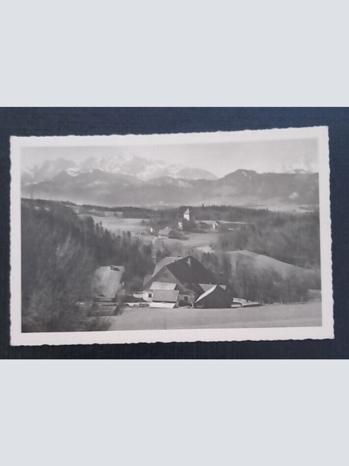 Salzburg Hochgols mit Hohen Göll und Watzmann 600738A gr