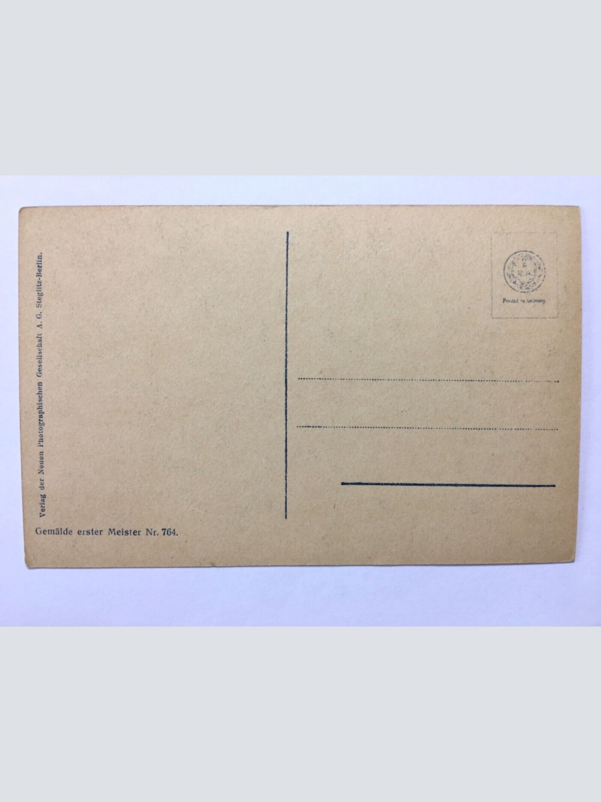 Der Besuch (A.Bock) - Alter Mann im Gespräch mit Frau - Künstlerkarte 110089 TH