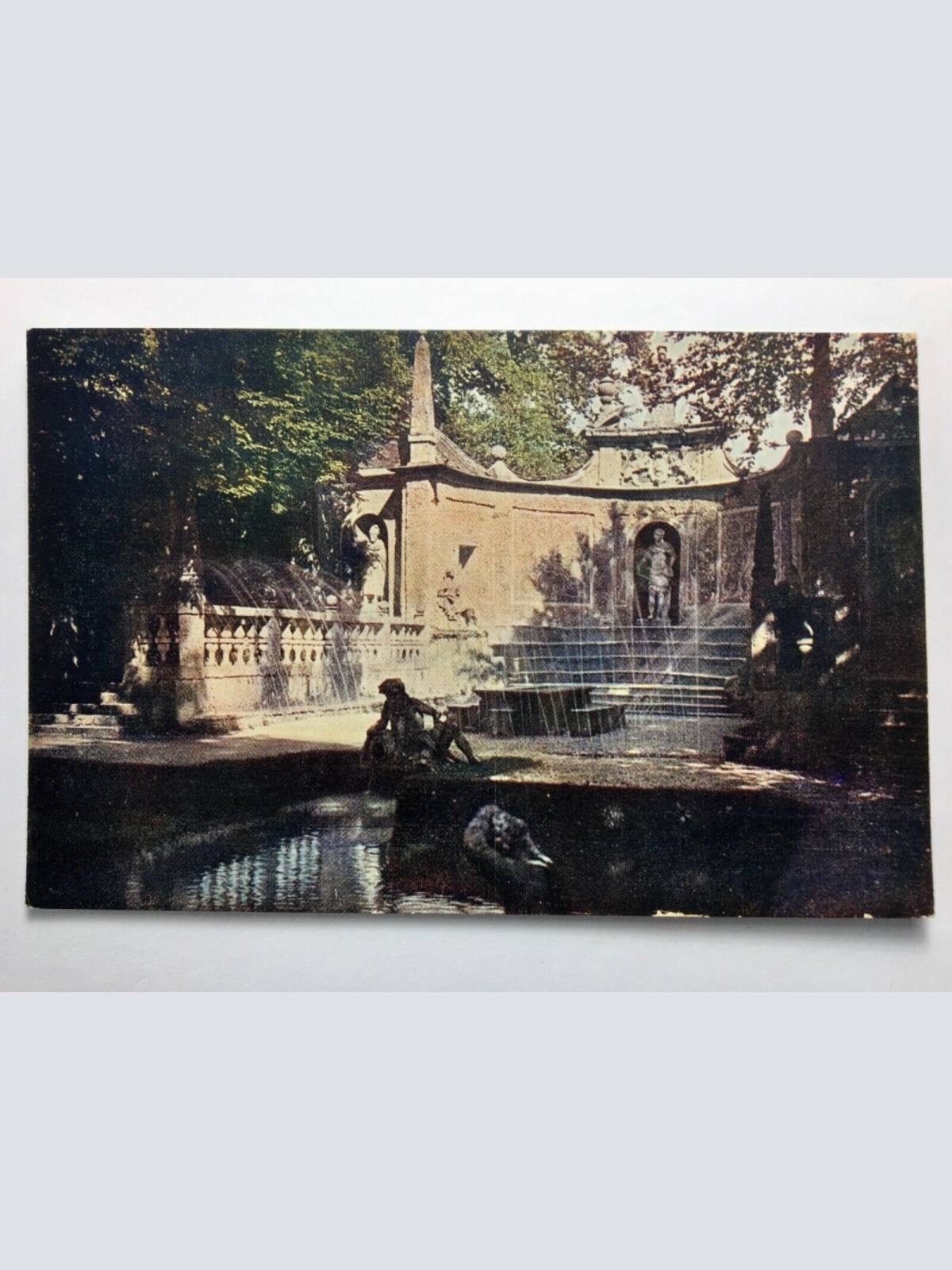 Salzburg - Hellbrunn, Fürstentisch 11033