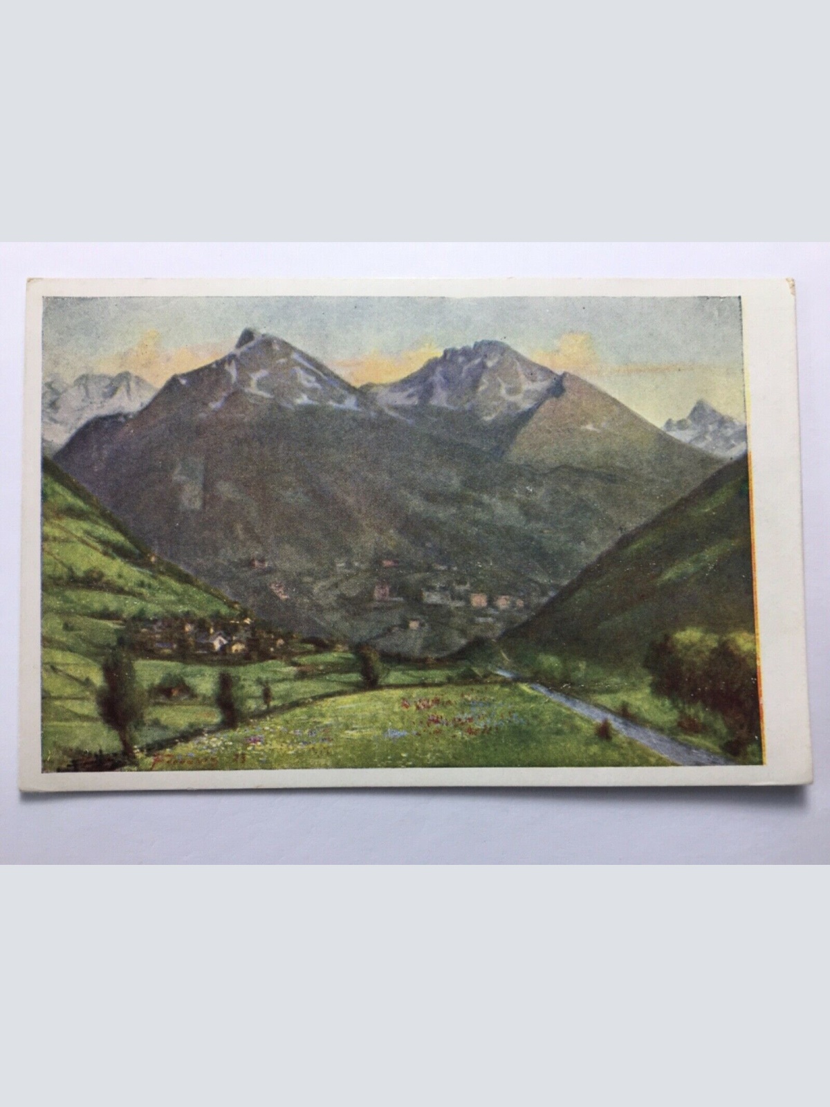 Badgastein - Graukogel / Künstlerpostkarte 11042