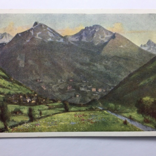 Badgastein - Graukogel / Künstlerpostkarte 11042