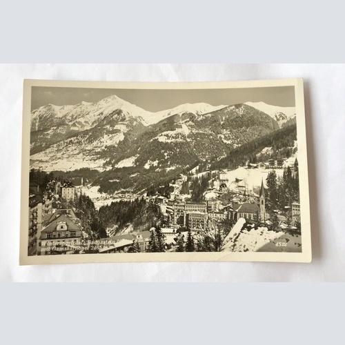 AK, Bad Gastein, Wintersportplatz, Gamskarkogel (110248 BW)