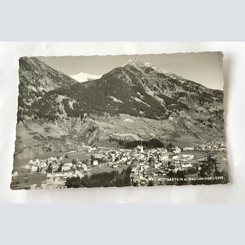 AK, Bad Hofgastein, Rauchkogel, Salzburg, Gebirge (110245 BW)