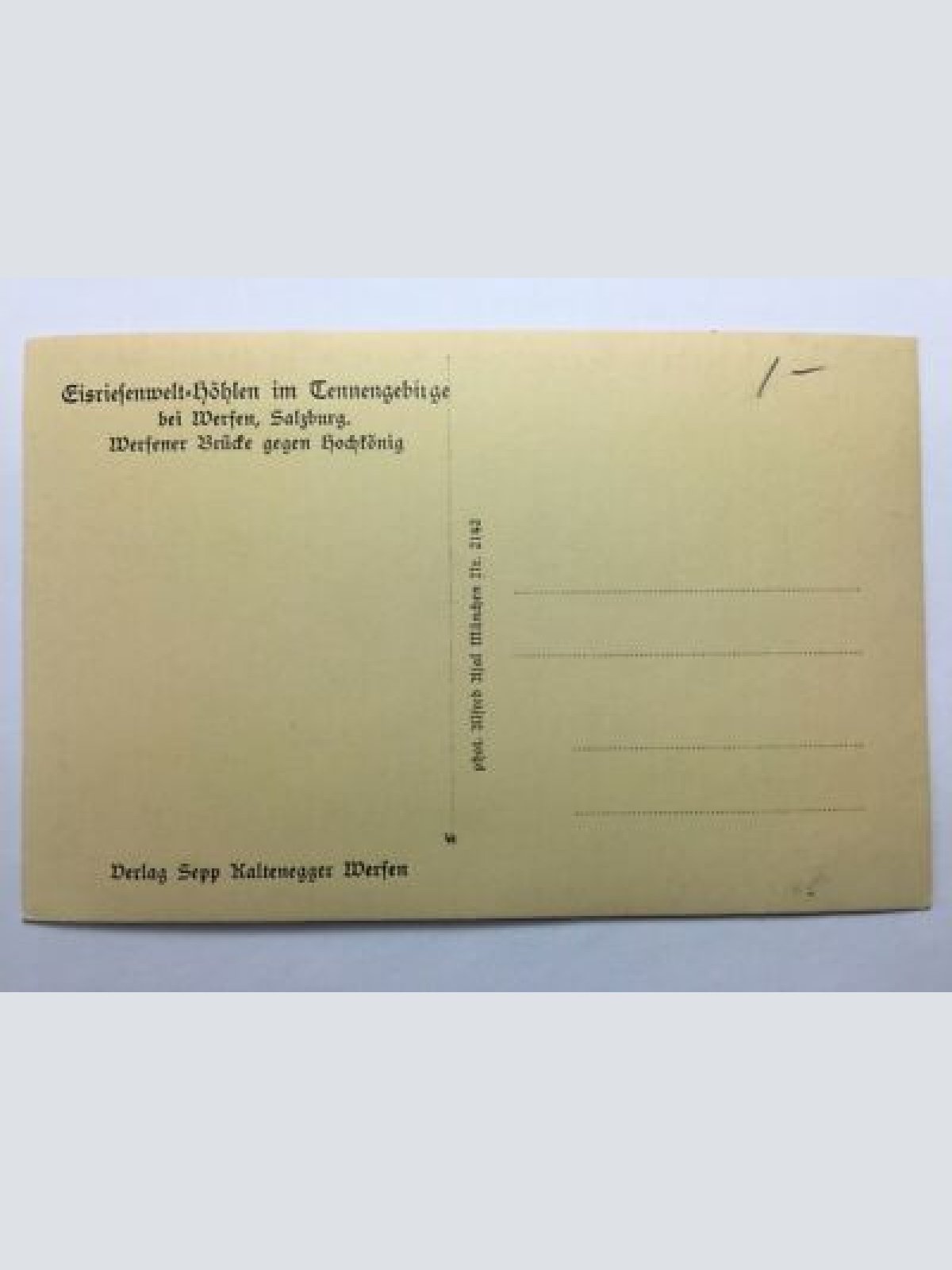 Werfen - Eisriesenwelt-Höhlen im Tennengebirge 11051