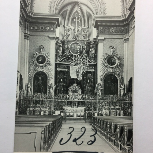 Salzburg - Das Innere der Wallfahrtskirche zu Maria Plain 11047