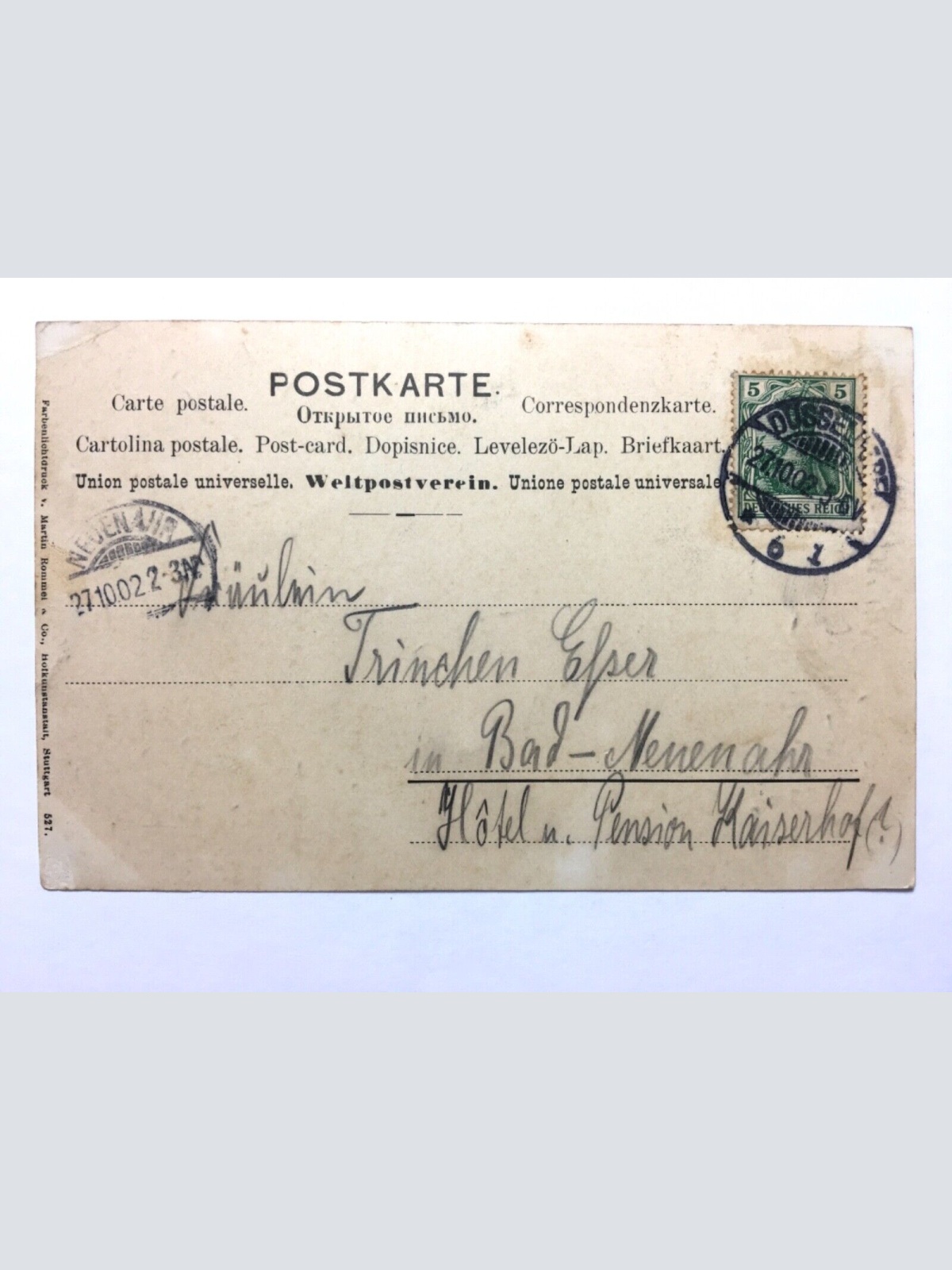 Rose - Blume - Künstlerkarte 110061 TH