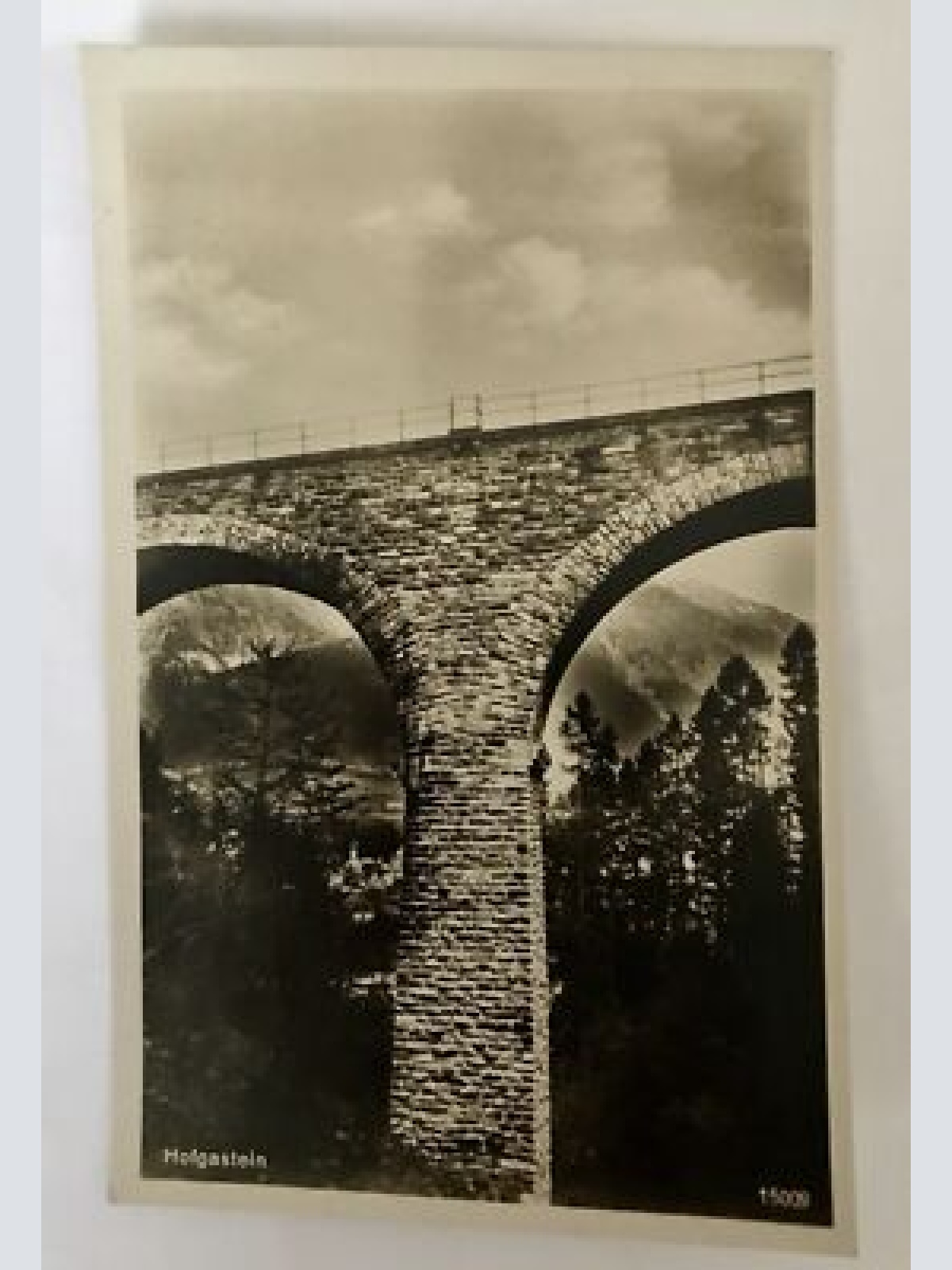 AK, Salzburg, Hofgastein, Brücke 110298