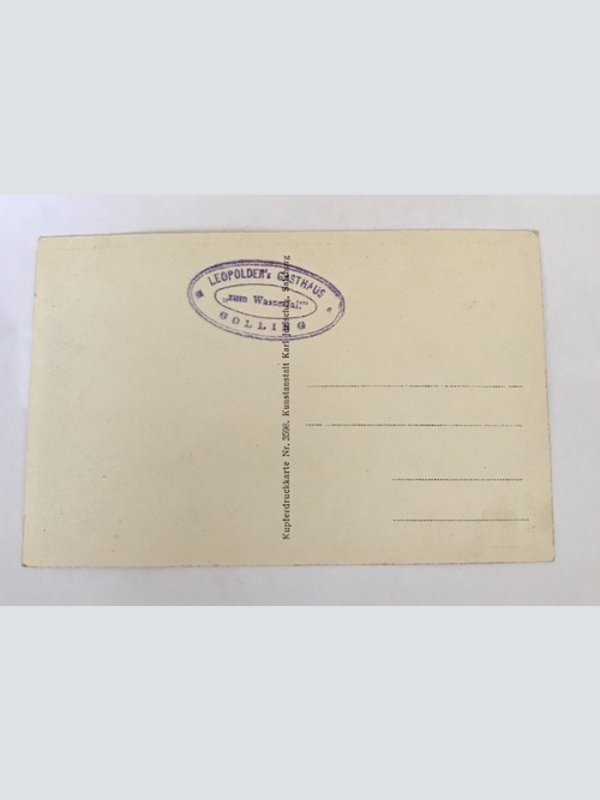 AK, Salzburg, Gollinger Wasserfall, (110254 BW)