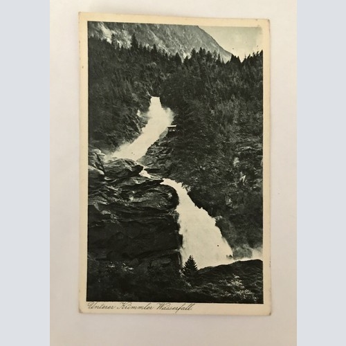 AK, Krimmler Wasserfall, Pinzgau (110294bw)