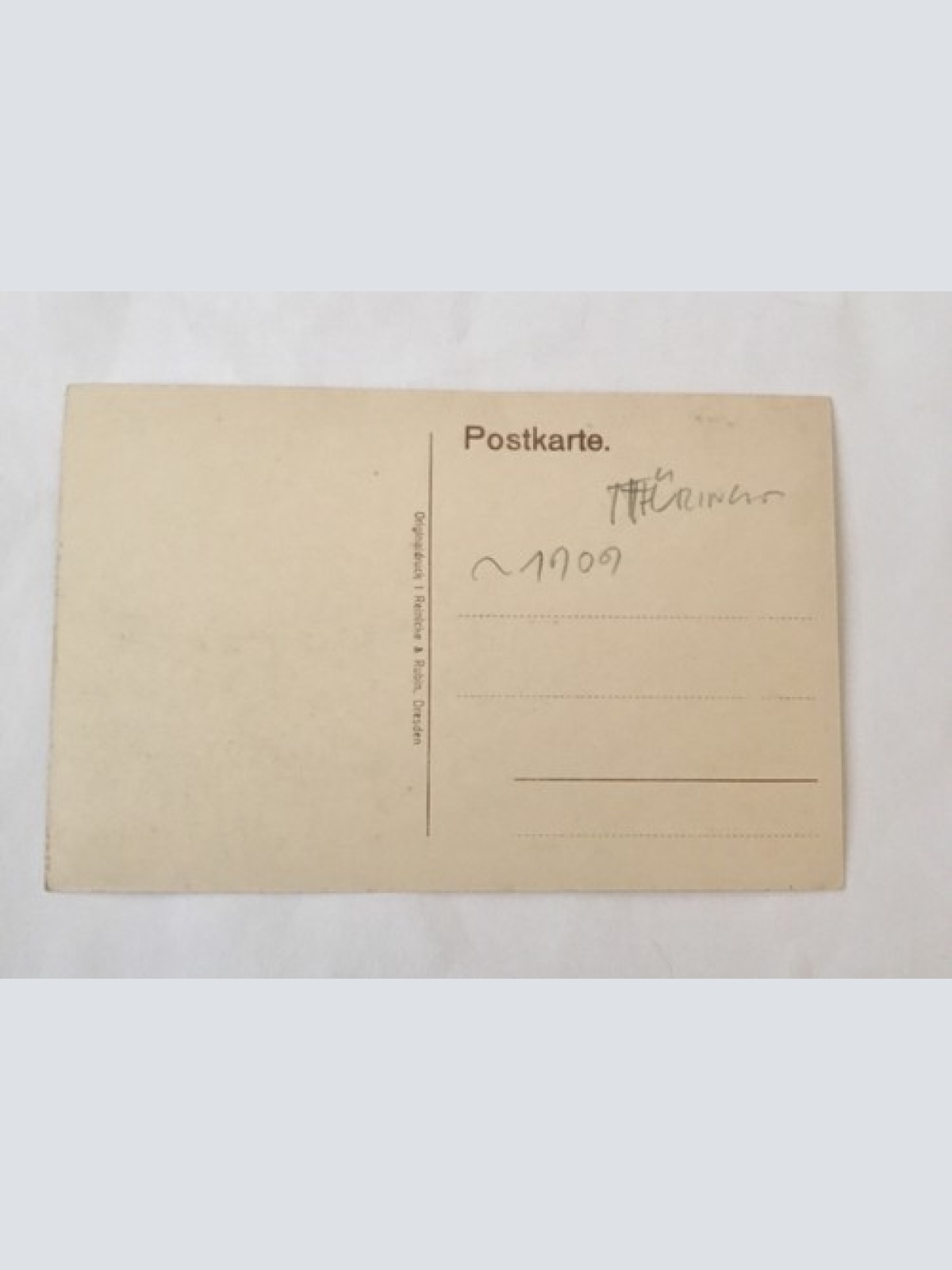 AK, Meiningen, Bibra Berge, Stadtblick (20012 BW)