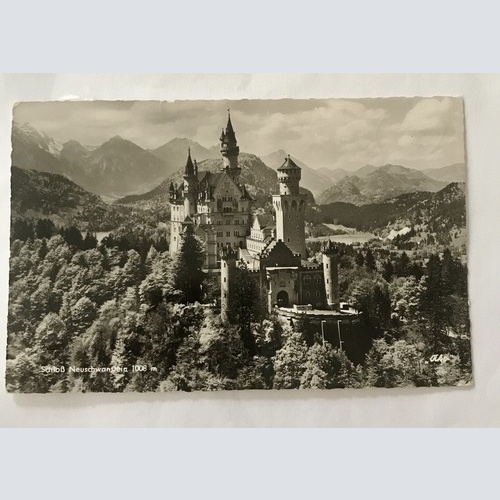AK, Schloss Neuschwanstein, Festung, Allgäu (20010 BW)