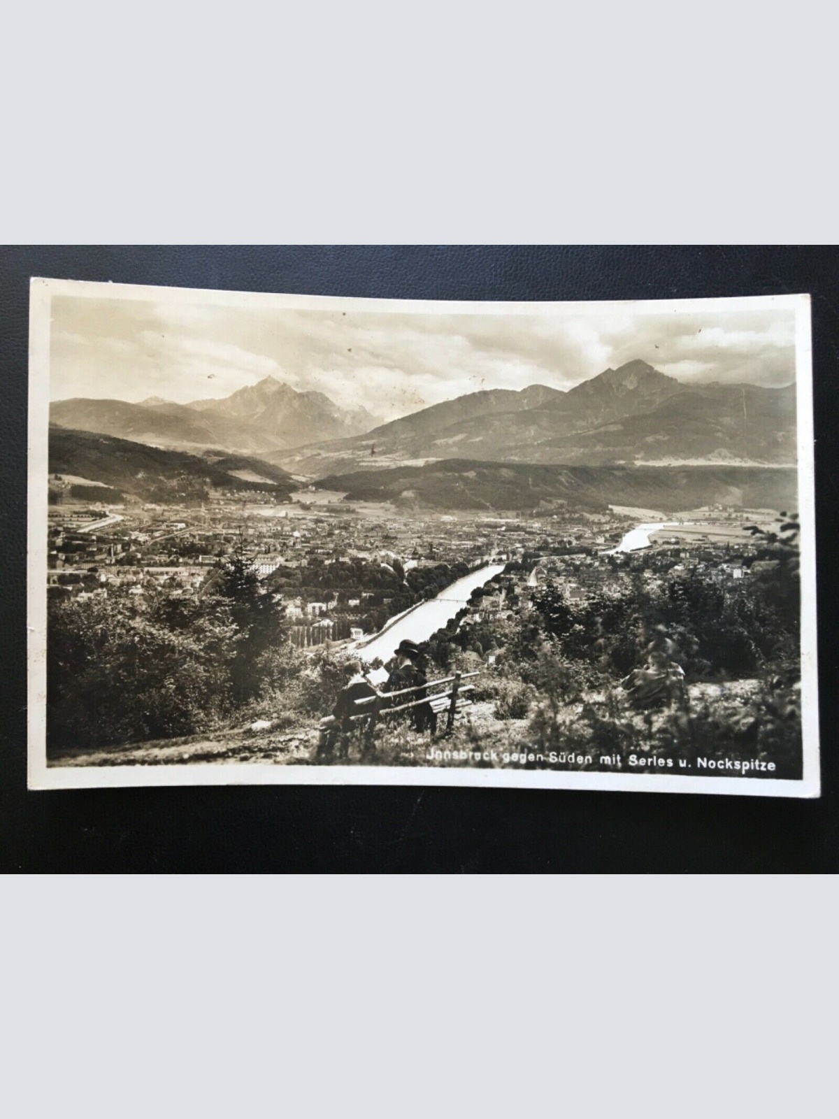 Innsbruck - Gegen Süden mit Serles & Nockspitze - Inn 140467 TH