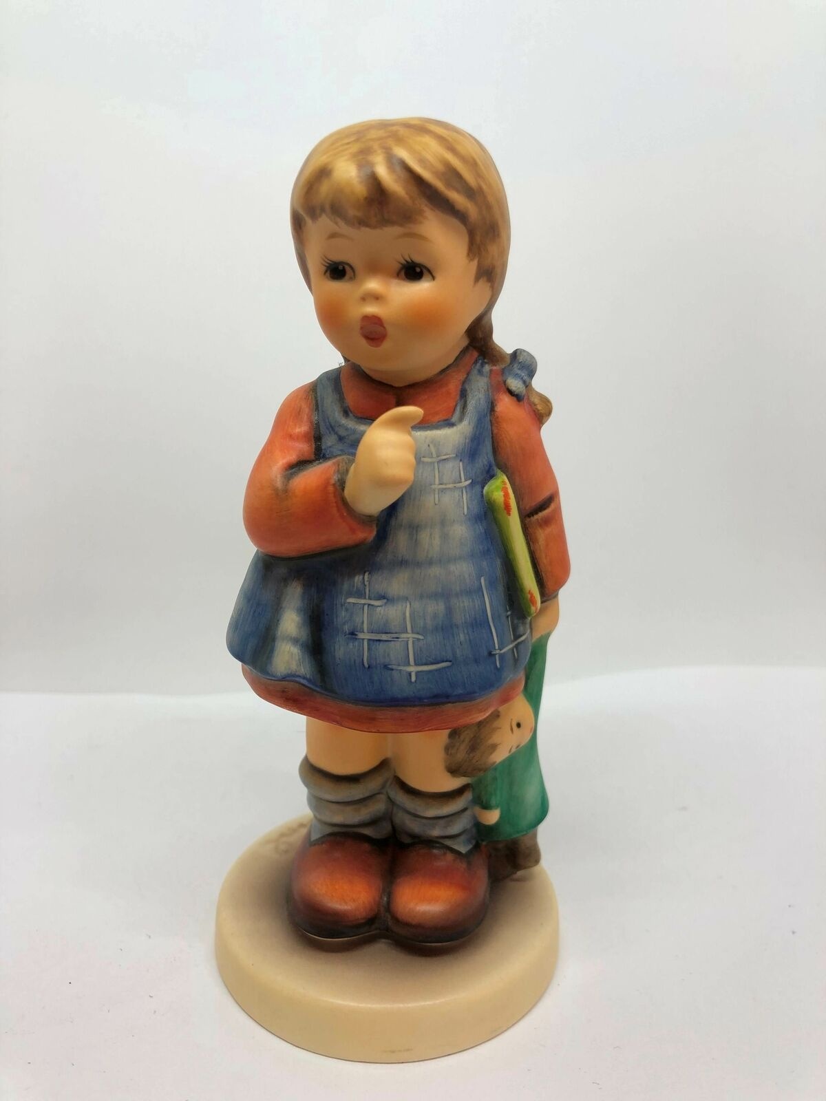 Exklusive Edition"Schluss für heute" Hummelfigur Goebel 14 cm Modell 486, 50510